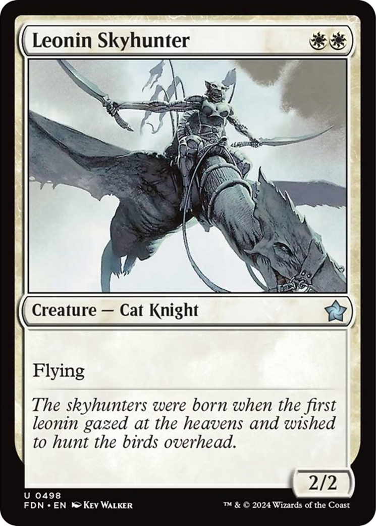 Leonin Skyhunter [Foundations] - Magic: The Gathering - Card Brawlers | Quebec | Canada |