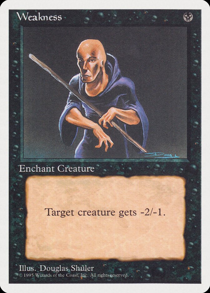 Weakness [Rivals Quick Start Set] - Magic: The Gathering - Card Brawlers | Quebec | Canada |