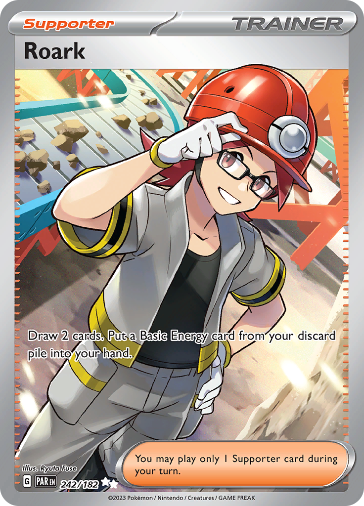 Roark (242/182) [Scarlet & Violet: Paradox Rift] - Pokémon - Card Brawlers | Quebec | Canada |