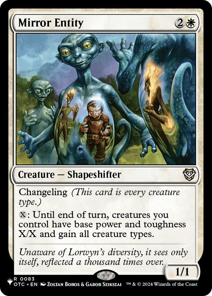 Mirror Entity (OTC) [The List] - Magic: The Gathering - Card Brawlers | Quebec | Canada |