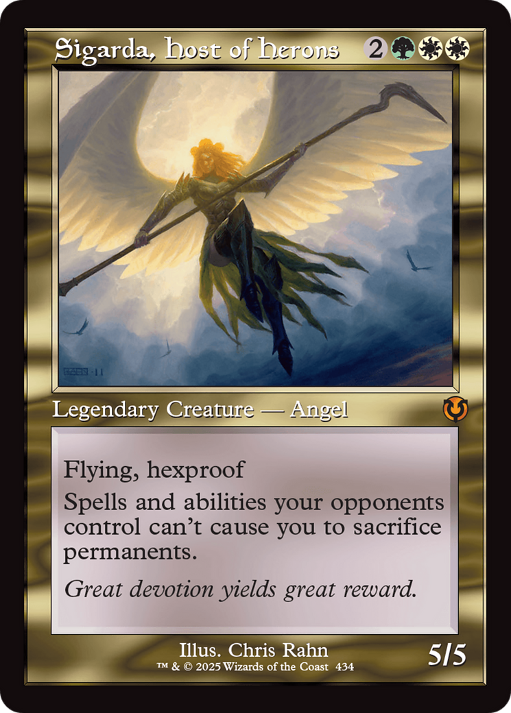 Sigarda, Host of Herons (Retro Frame) [Innistrad Remastered] - Magic: The Gathering - Card Brawlers | Quebec | Canada |