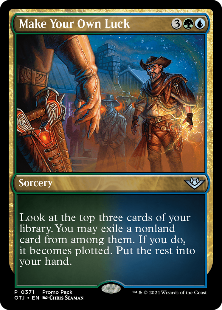 Make Your Own Luck (Promo Pack) [Outlaws of Thunder Junction Promos] - Magic: The Gathering - Card Brawlers | Quebec | Canada |