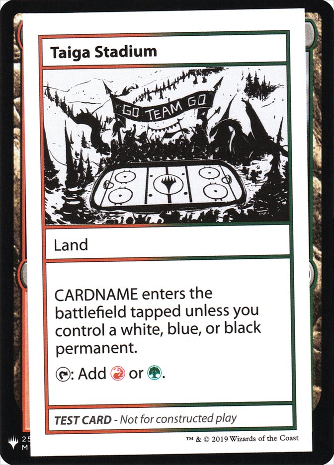 Taiga Stadium [Mystery Booster Playtest Cards] - Magic: The Gathering - Card Brawlers | Quebec | Canada |