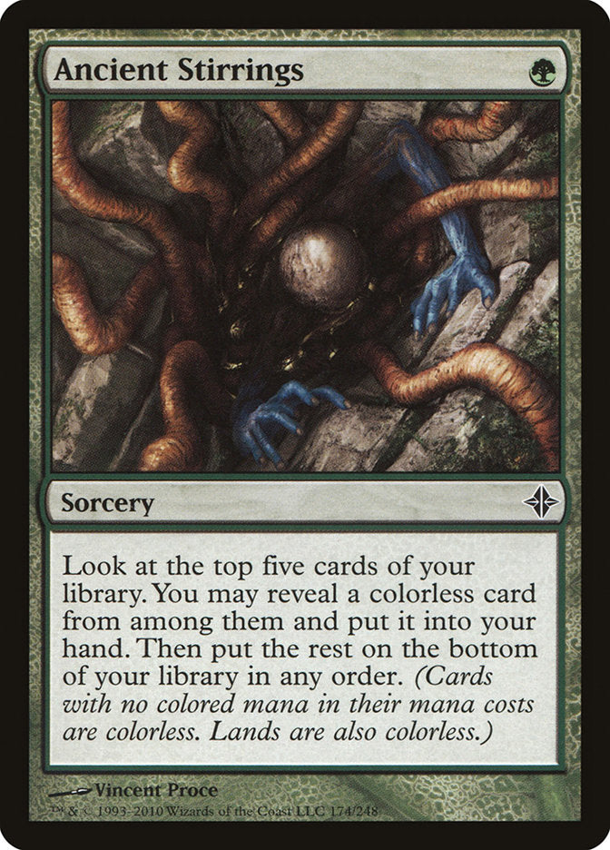 Ancient Stirrings [Rise of the Eldrazi] - Magic: The Gathering - Card Brawlers | Quebec | Canada |