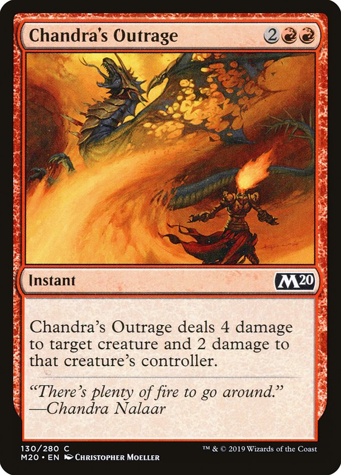 Chandra's Outrage [Core Set 2020] - Magic: The Gathering - Card Brawlers | Quebec | Canada |