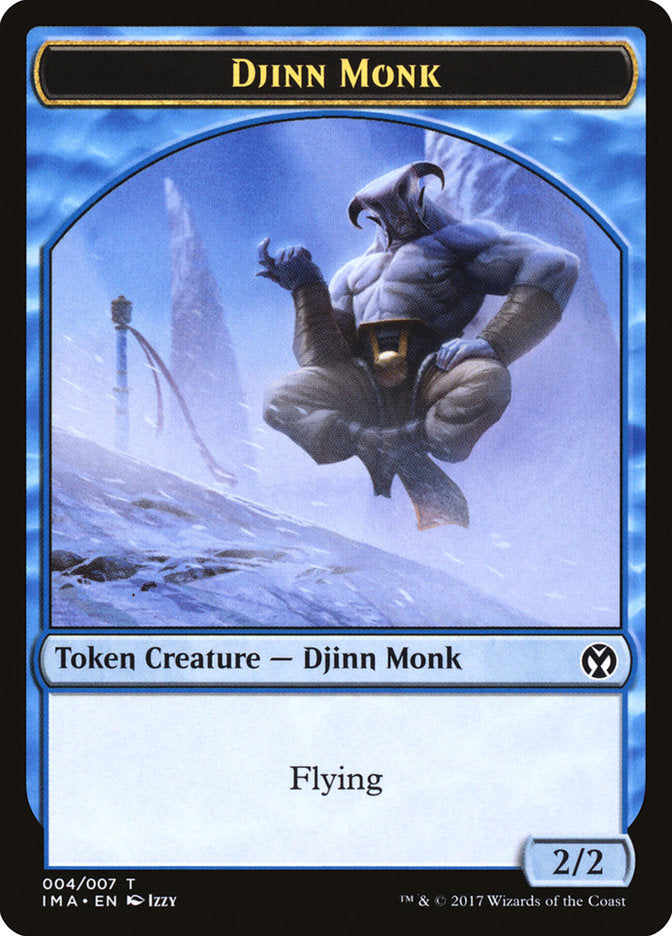 Djinn Monk Token [Iconic Masters Tokens] - Magic: The Gathering - Card Brawlers | Quebec | Canada |