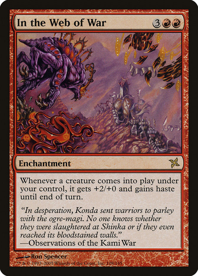 In the Web of War [Betrayers of Kamigawa] - Magic: The Gathering - Card Brawlers | Quebec | Canada |