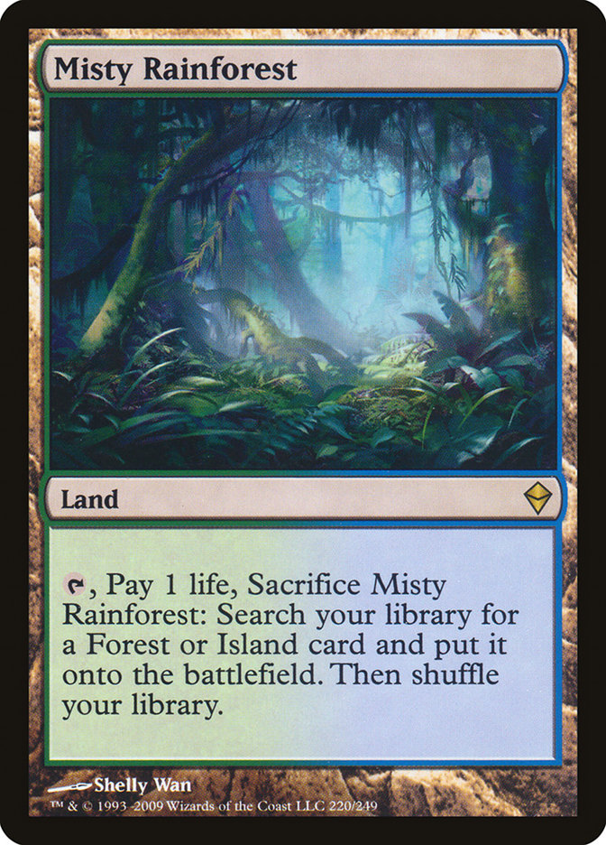 Misty Rainforest [Zendikar] - Magic: The Gathering - Card Brawlers | Quebec | Canada |