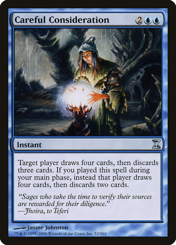 Careful Consideration [Time Spiral] - Magic: The Gathering - Card Brawlers | Quebec | Canada |