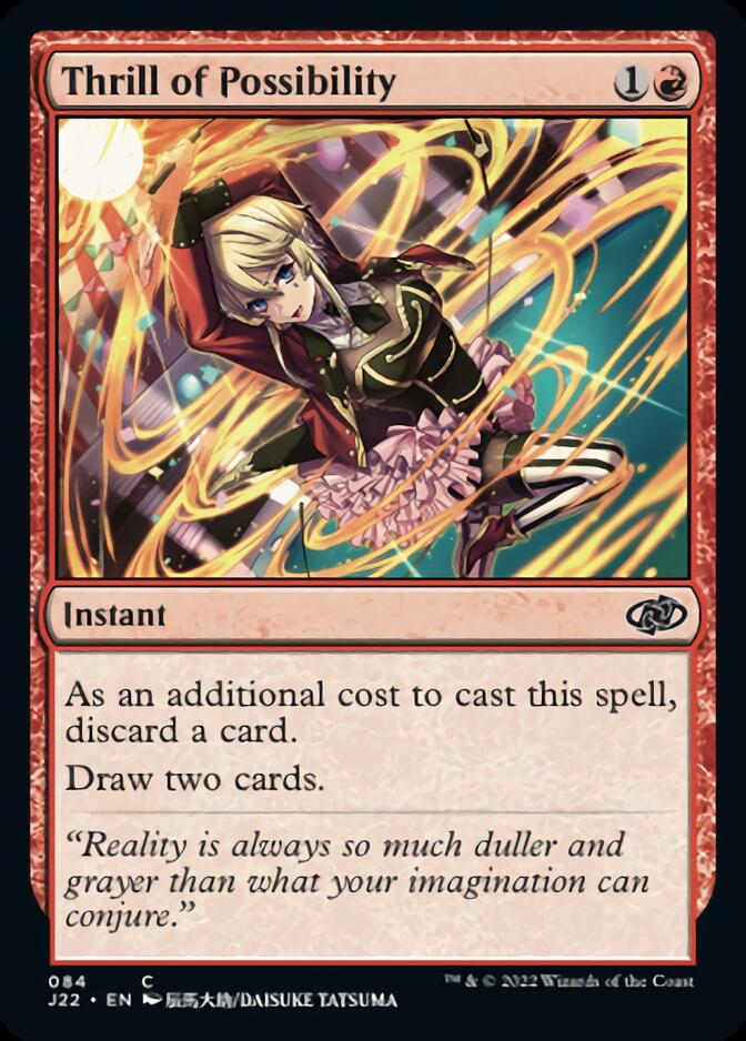 Thrill of Possibility [Jumpstart 2022] - Magic: The Gathering - Card Brawlers | Quebec | Canada |