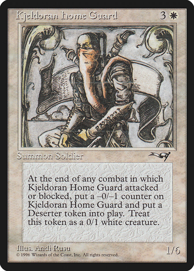 Kjeldoran Home Guard [Alliances] - Magic: The Gathering - Card Brawlers | Quebec | Canada |