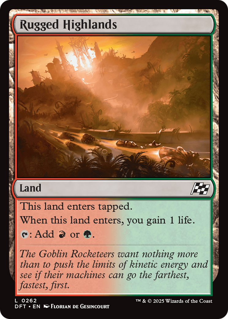 Rugged Highlands [Aetherdrift] - Magic: The Gathering - Card Brawlers | Quebec | Canada |
