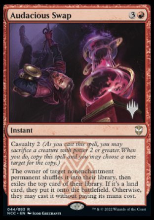 Audacious Swap (Promo Pack) [Streets of New Capenna Commander Promos] - Magic: The Gathering - Card Brawlers | Quebec | Canada |