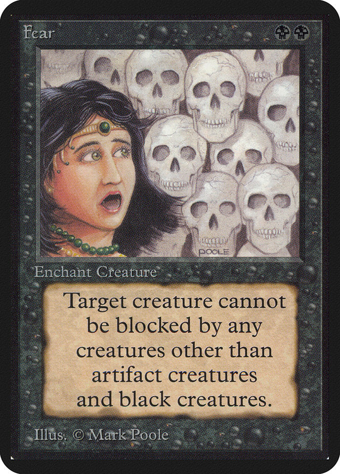 Fear [Alpha Edition] - Magic: The Gathering - Card Brawlers | Quebec | Canada |