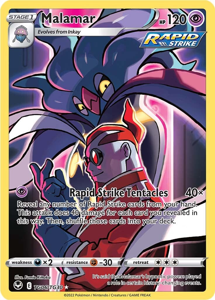 Malamar (TG06/TG30) [Sword & Shield: Silver Tempest] - Pokémon - Card Brawlers | Quebec | Canada |