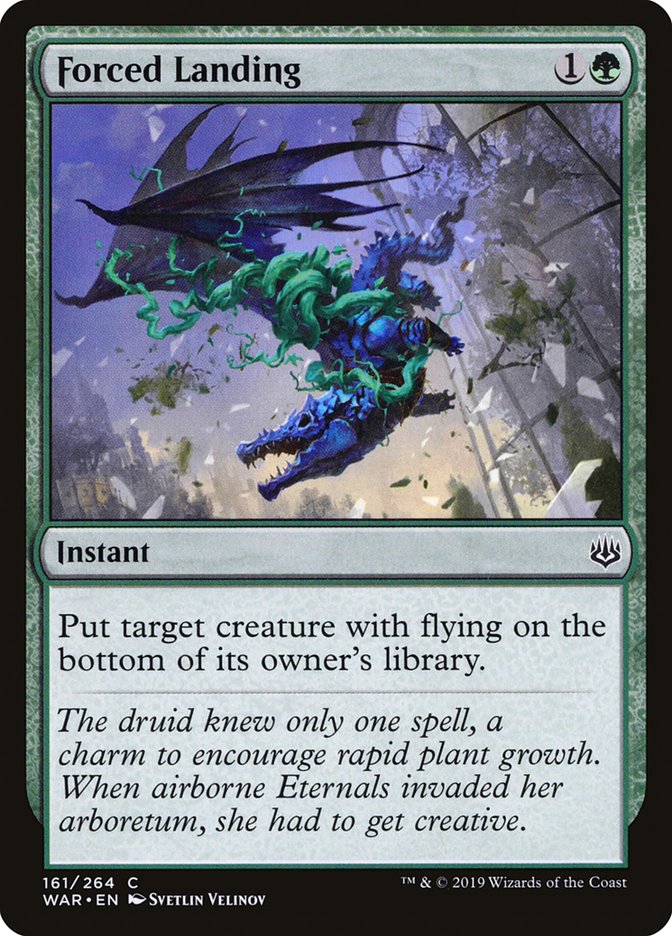 Forced Landing [War of the Spark] - Magic: The Gathering - Card Brawlers | Quebec | Canada |