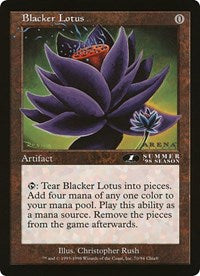 Blacker Lotus (Oversized) [Oversize Cards] - Magic: The Gathering - Card Brawlers | Quebec | Canada |