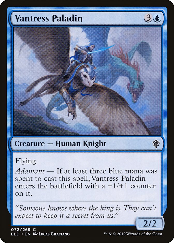 Vantress Paladin [Throne of Eldraine] - Magic: The Gathering - Card Brawlers | Quebec | Canada |