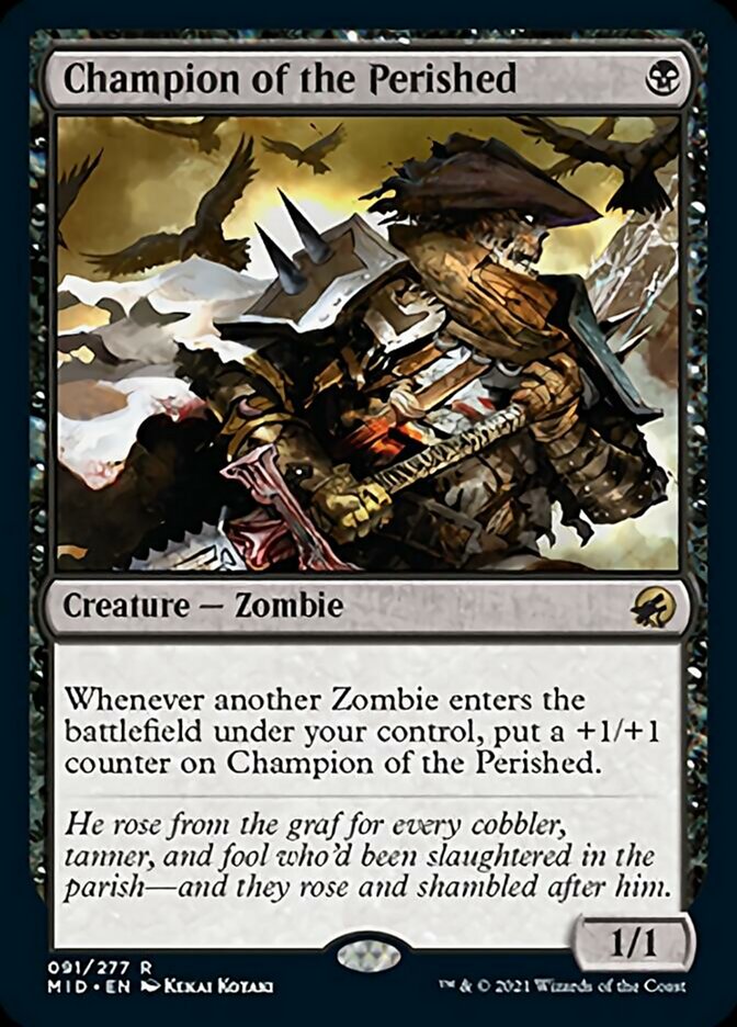 Champion of the Perished [Innistrad: Midnight Hunt] - Magic: The Gathering - Card Brawlers | Quebec | Canada |