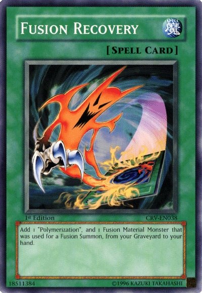 Fusion Recovery [CRV-EN038] Common - Yu-Gi-Oh! - Card Brawlers | Quebec | Canada |
