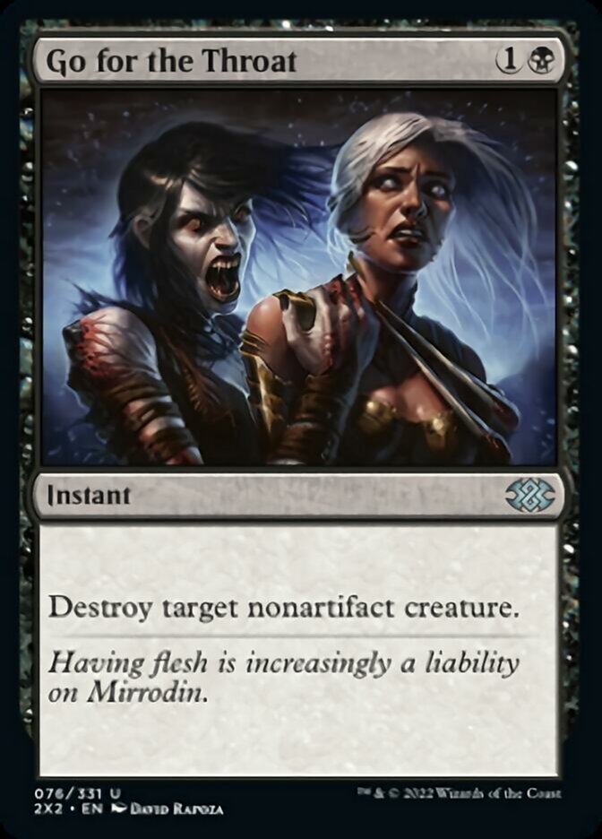 Go for the Throat [Double Masters 2022] - Magic: The Gathering - Card Brawlers | Quebec | Canada |