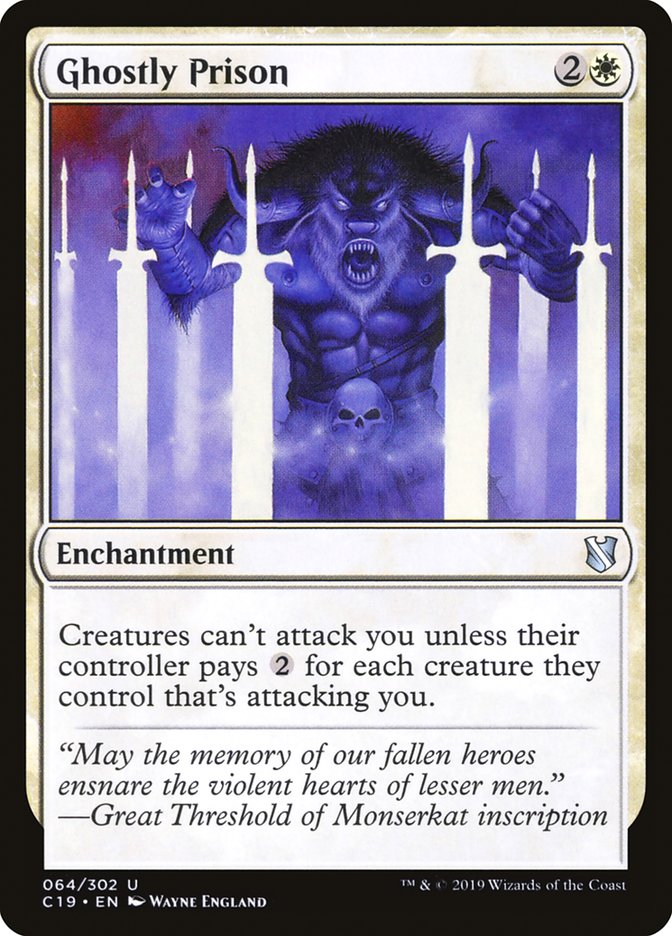 Ghostly Prison [Commander 2019] - Magic: The Gathering - Card Brawlers | Quebec | Canada |
