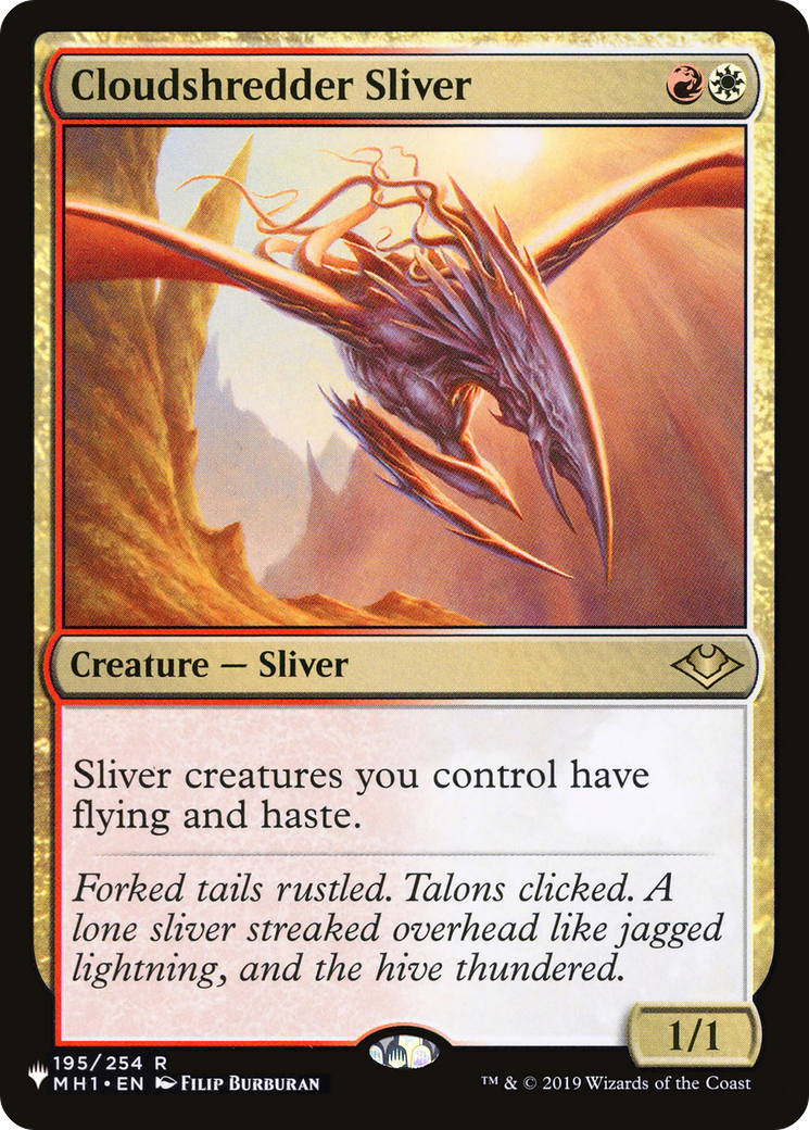 Cloudshredder Sliver (MH1) [The List] - Magic: The Gathering - Card Brawlers | Quebec | Canada |
