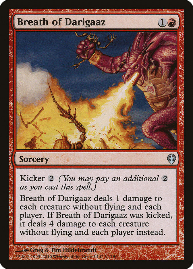 Breath of Darigaaz [Archenemy] - Magic: The Gathering - Card Brawlers | Quebec | Canada |