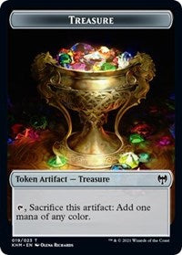 Treasure // Tibalt, Cosmic Impostor Emblem Double-Sided Token [Kaldheim Tokens] - Magic: The Gathering - Card Brawlers | Quebec | Canada |