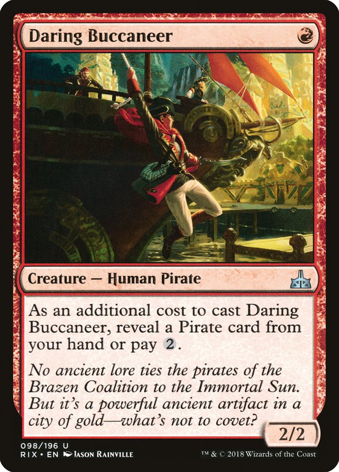 Daring Buccaneer [Rivals of Ixalan] - Magic: The Gathering - Card Brawlers | Quebec | Canada |