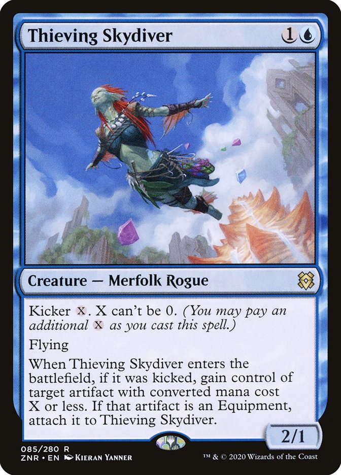 Thieving Skydiver [Zendikar Rising] - Magic: The Gathering - Card Brawlers | Quebec | Canada |