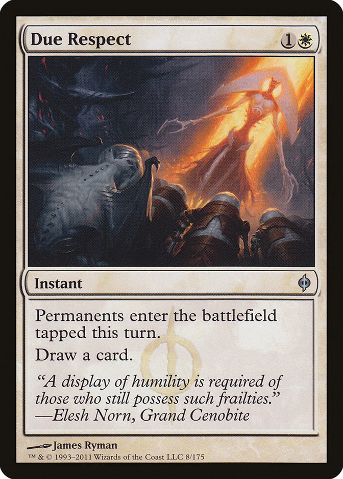 Due Respect [New Phyrexia] - Magic: The Gathering - Card Brawlers | Quebec | Canada |