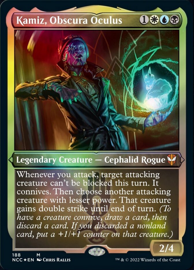 Kamiz, Obscura Oculus (Display Commander) [Streets of New Capenna Commander] - Magic: The Gathering - Card Brawlers | Quebec | Canada |