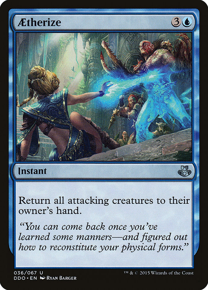 Aetherize [Duel Decks: Elspeth vs. Kiora] - Magic: The Gathering - Card Brawlers | Quebec | Canada |