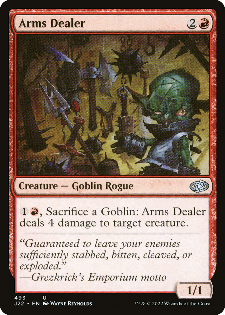 Arms Dealer [Jumpstart 2022] - Magic: The Gathering - Card Brawlers | Quebec | Canada |