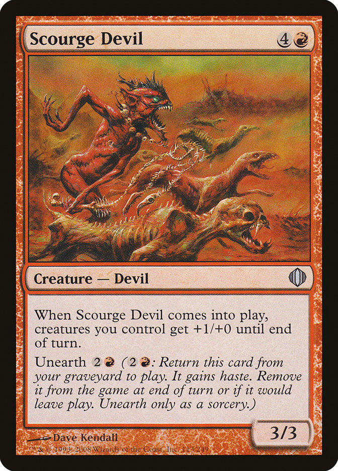 Scourge Devil [Shards of Alara] - Magic: The Gathering - Card Brawlers | Quebec | Canada |