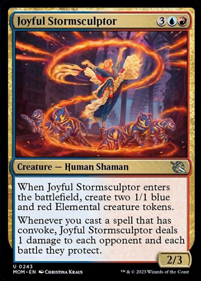 Joyful Stormsculptor [March of the Machine] - Magic: The Gathering - Card Brawlers | Quebec | Canada |