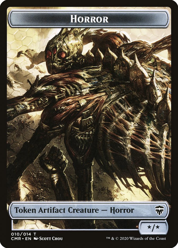 Horror Token [Commander Legends Tokens] - Magic: The Gathering - Card Brawlers | Quebec | Canada |