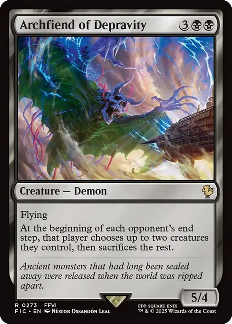 Archfiend of Depravity [FINAL FANTASY Commander] - Magic: The Gathering - Card Brawlers | Quebec | Canada |