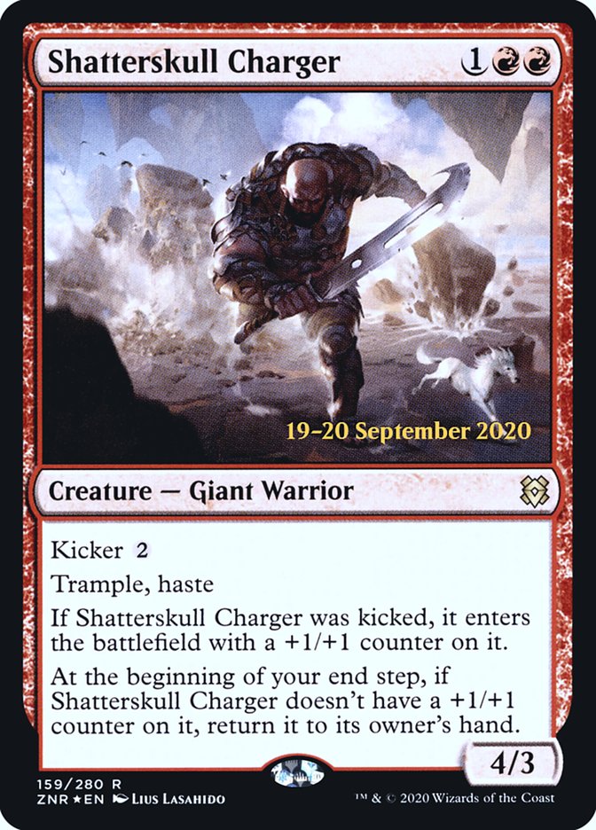 Shatterskull Charger [Zendikar Rising Prerelease Promos] - Magic: The Gathering - Card Brawlers | Quebec | Canada |