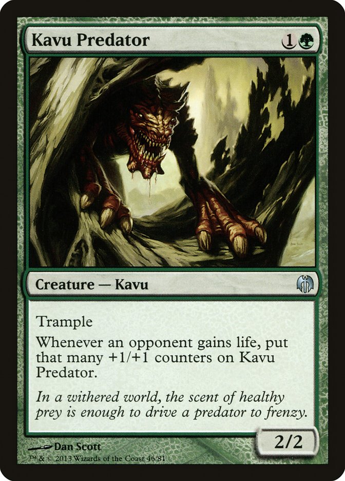 Kavu Predator [Duel Decks: Heroes vs. Monsters] - Magic: The Gathering - Card Brawlers | Quebec | Canada |
