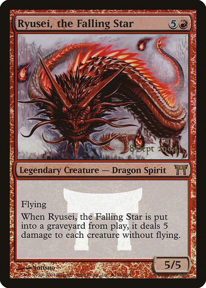 Ryusei, the Falling Star [Champions of Kamigawa Promos] - Magic: The Gathering - Card Brawlers | Quebec | Canada |