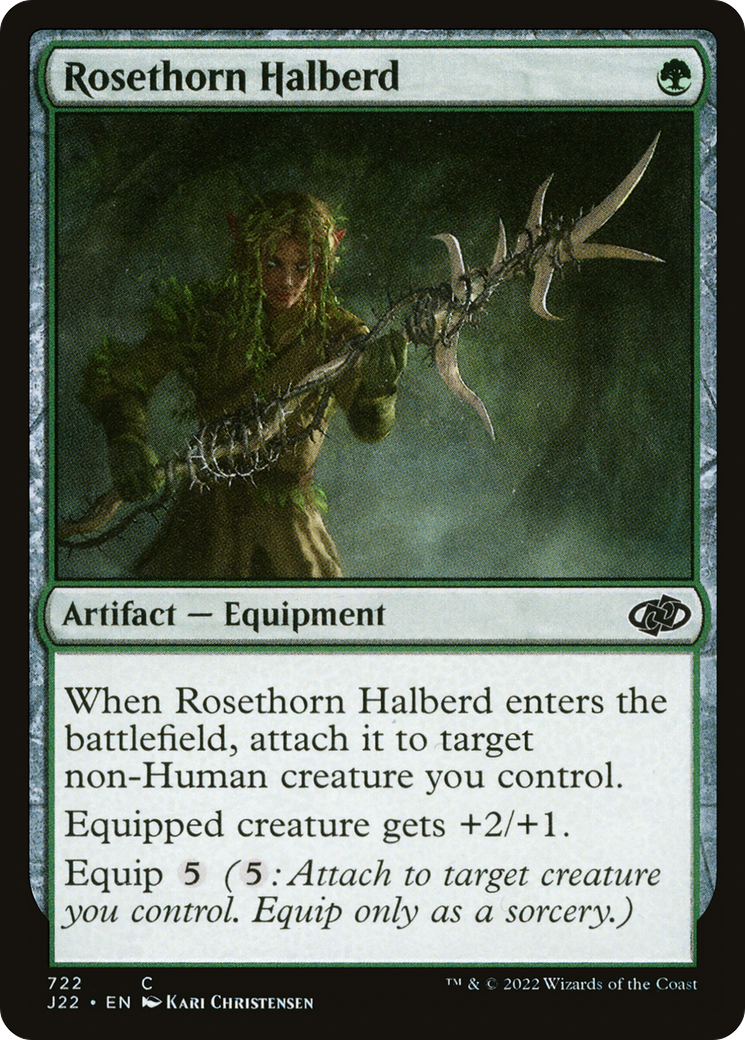 Rosethorn Halberd [Jumpstart 2022] - Magic: The Gathering - Card Brawlers | Quebec | Canada |