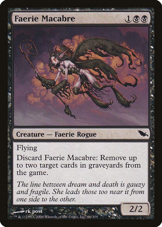 Faerie Macabre [Shadowmoor] - Magic: The Gathering - Card Brawlers | Quebec | Canada |
