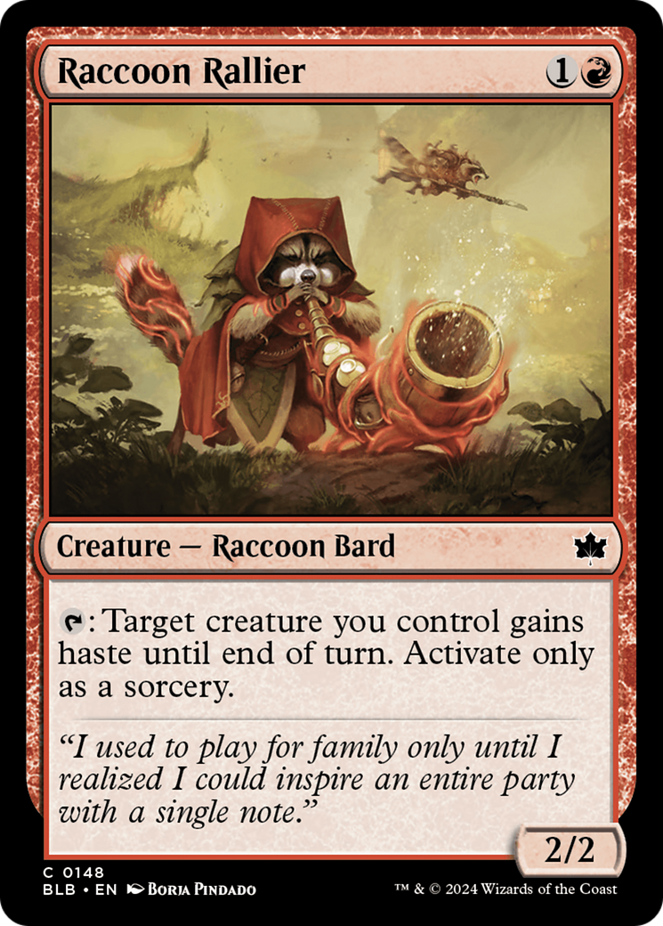 Raccoon Rallier [Bloomburrow] - Magic: The Gathering - Card Brawlers | Quebec | Canada |