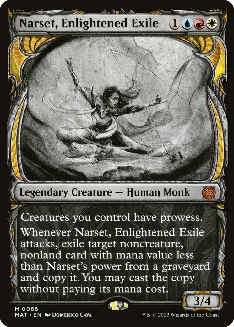Narset, Enlightened Exile (Showcase) [March of the Machine: The Aftermath] - Magic: The Gathering - Card Brawlers | Quebec | Canada |