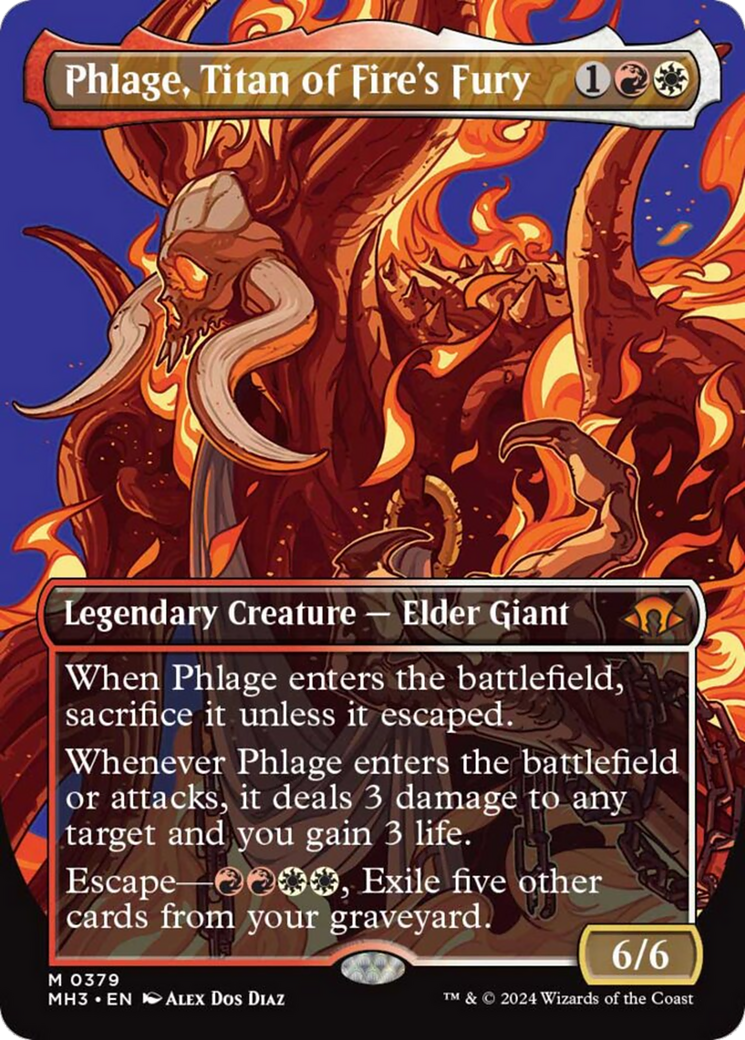 Phlage, Titan of Fire's Fury (Borderless) [Modern Horizons 3] - Magic: The Gathering - Card Brawlers | Quebec | Canada |