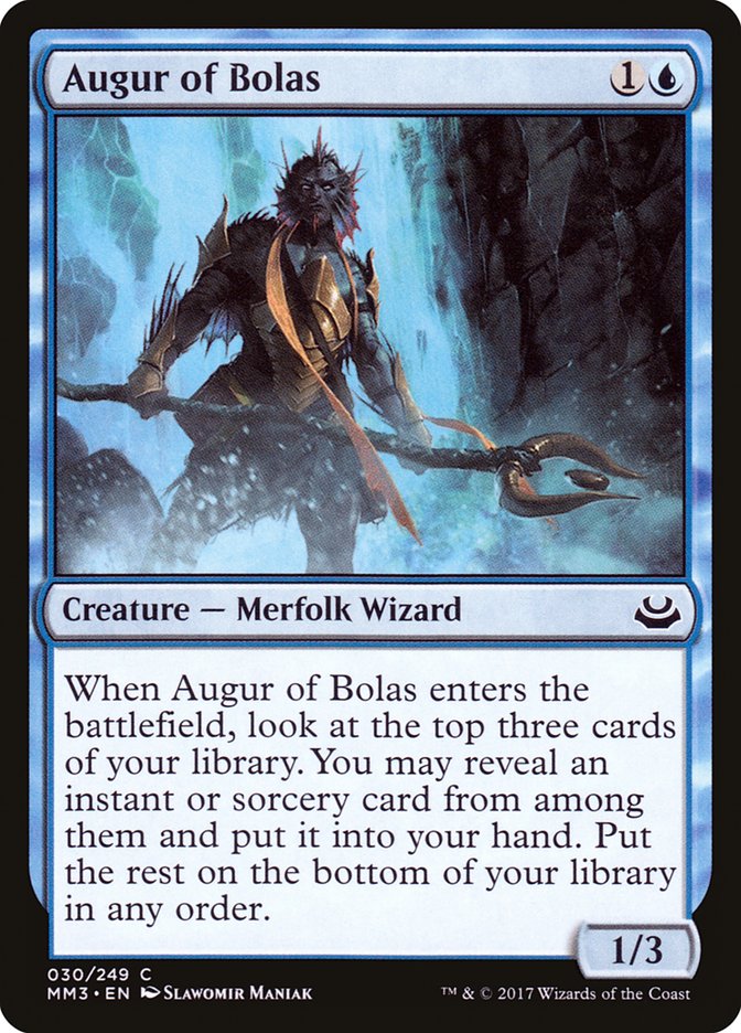 Augur of Bolas [Modern Masters 2017] - Magic: The Gathering - Card Brawlers | Quebec | Canada |