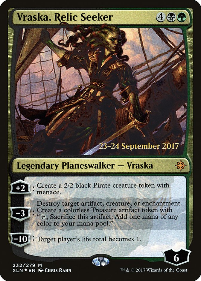 Vraska, Relic Seeker [Ixalan Prerelease Promos] - Magic: The Gathering - Card Brawlers | Quebec | Canada |