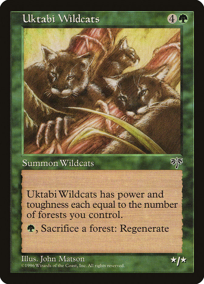 Uktabi Wildcats [Mirage] - Magic: The Gathering - Card Brawlers | Quebec | Canada |